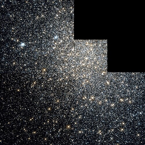 M19，球状星团，位于蛇夫座