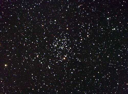 M50，疏散星团，位于麒麟座