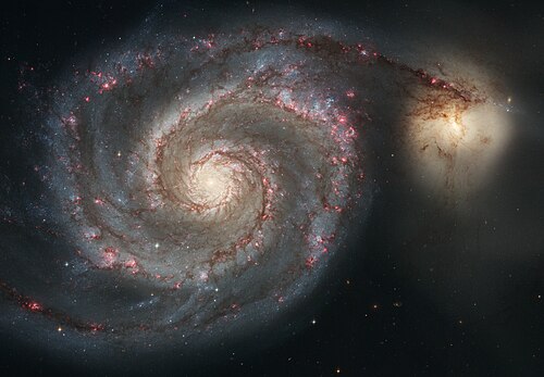 涡状星系 (M51) — 螺旋星系