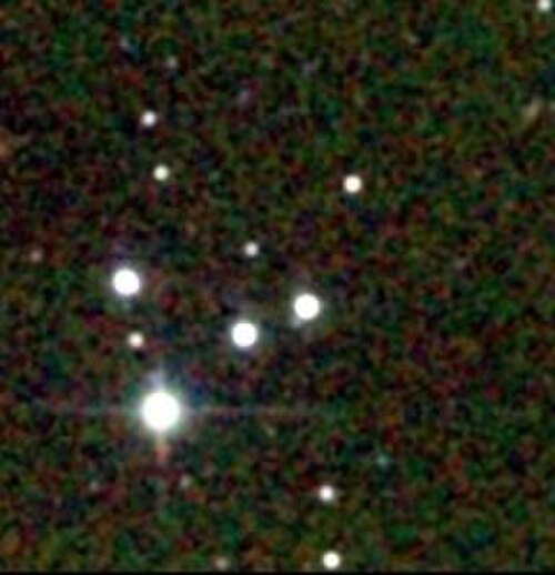 M73，星群，位于宝瓶座