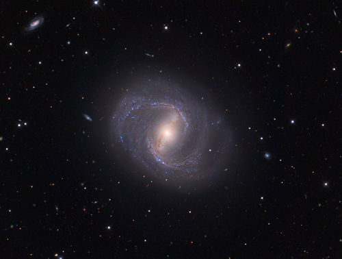 M91，棒旋星系，位于后发座